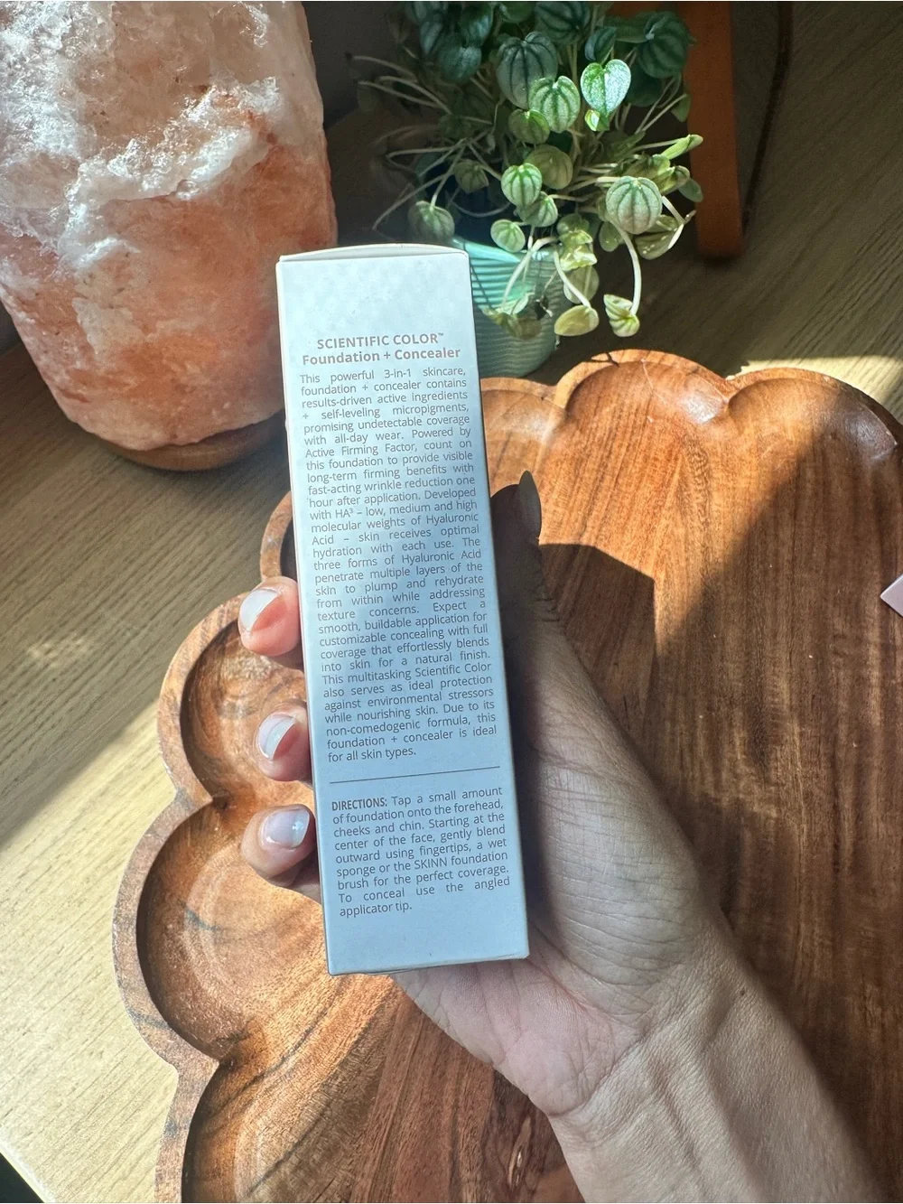 7W SKINN Scientific Color Foundation + Concealer — Warm Sand